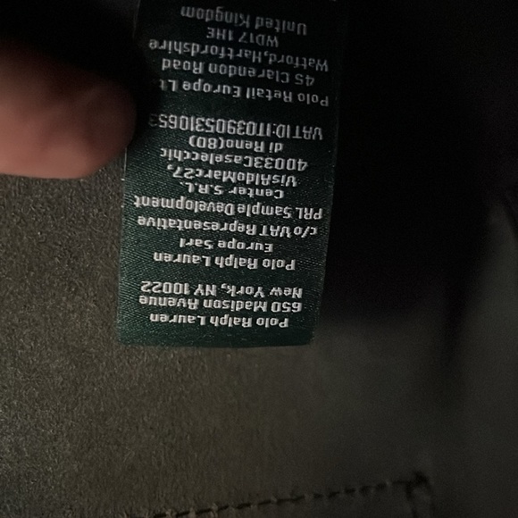 Ralph Lauren, black, leather hobo purse with 2 handles - Picture 6 of 10